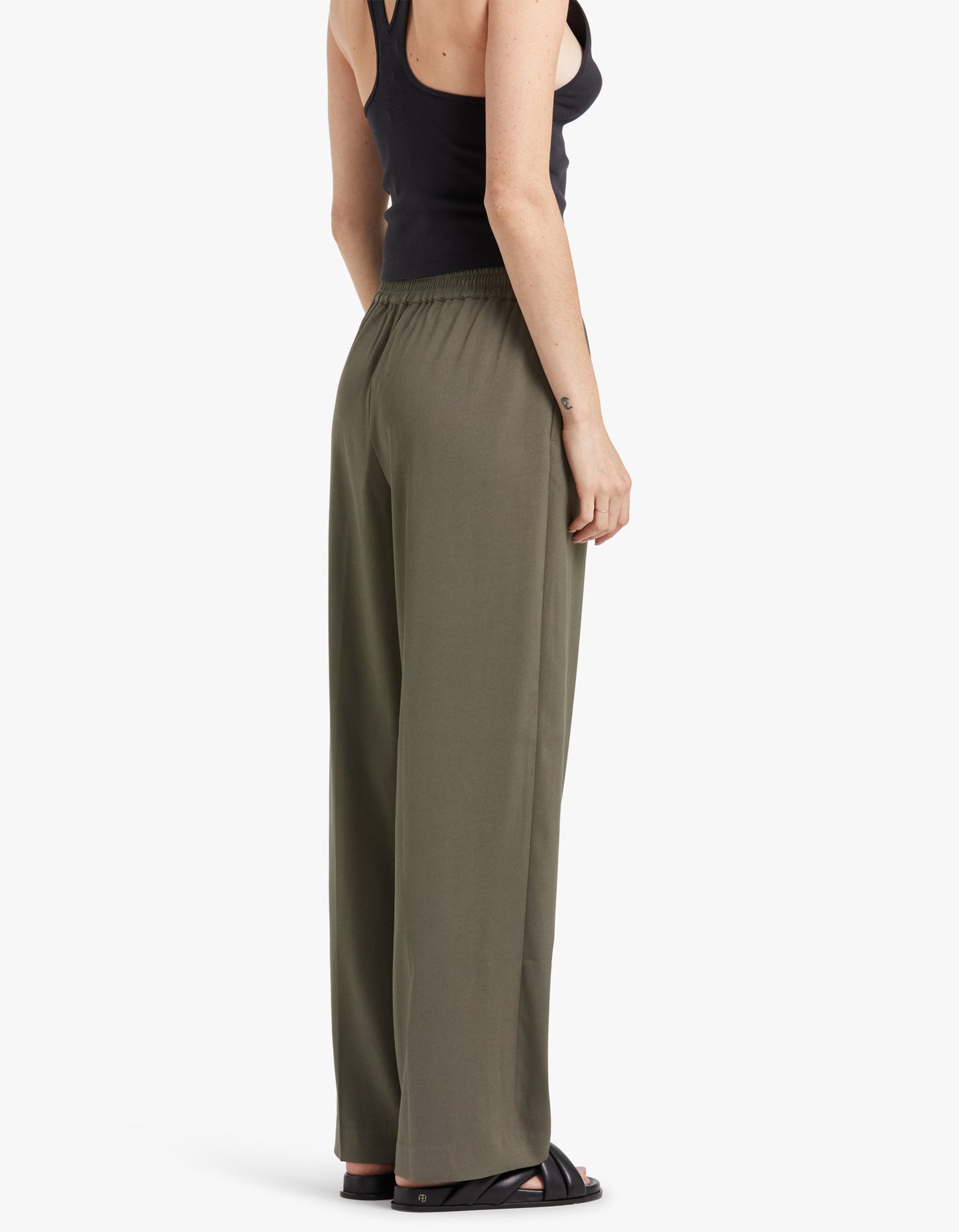 Julia Trousers 14635 - Dusty Olive