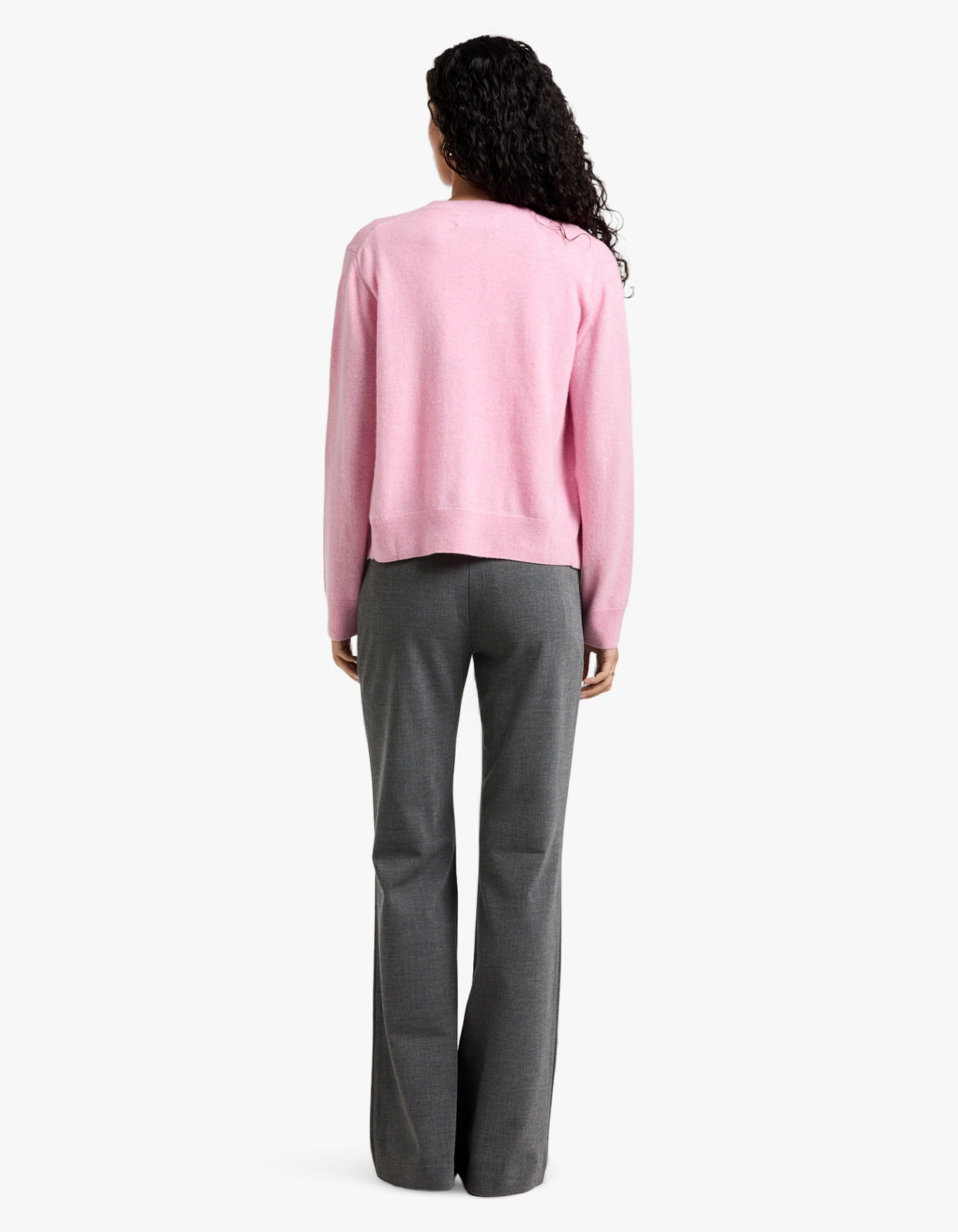 Saboston Cashmere Cardigan 6304 - Bleached Mauve