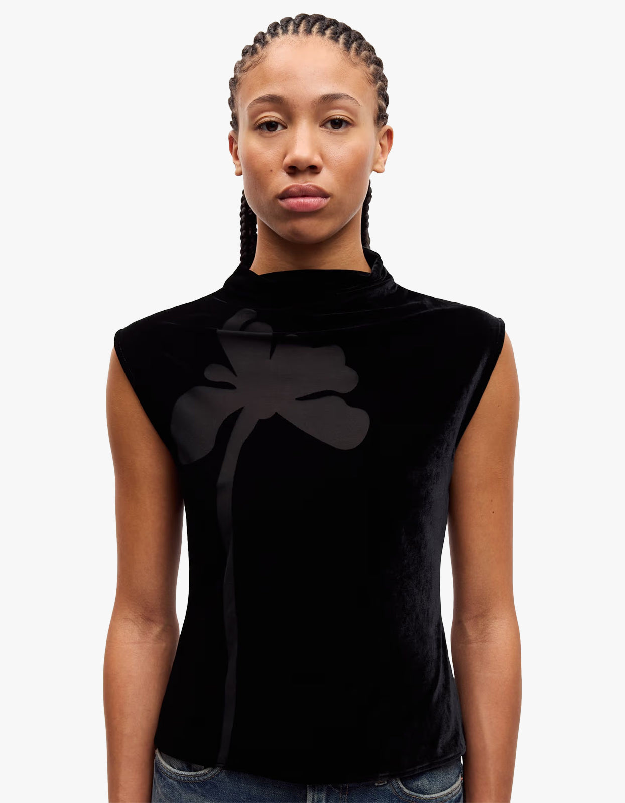 Sakalani Top 15760 - Black