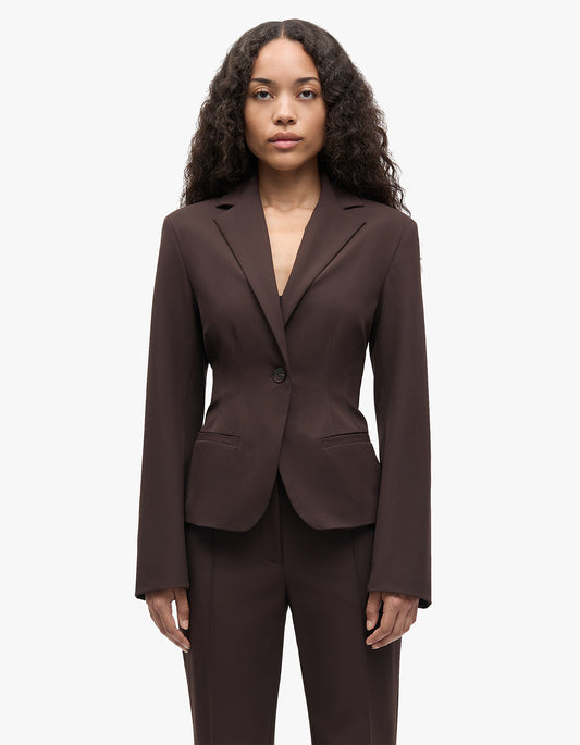 Saliz Blazer 15547 - Black Coffee