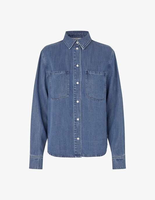 Sabexy Shirt 15645 - Medium Denim Blue