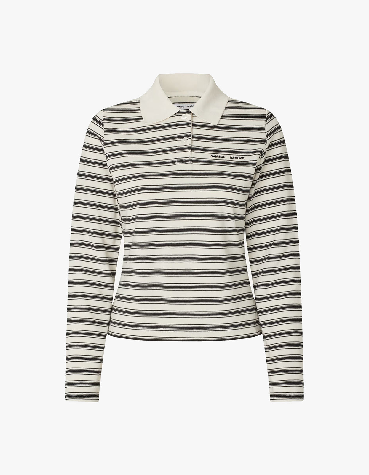 Sadonell L/S Polo 15512 - Egret St.