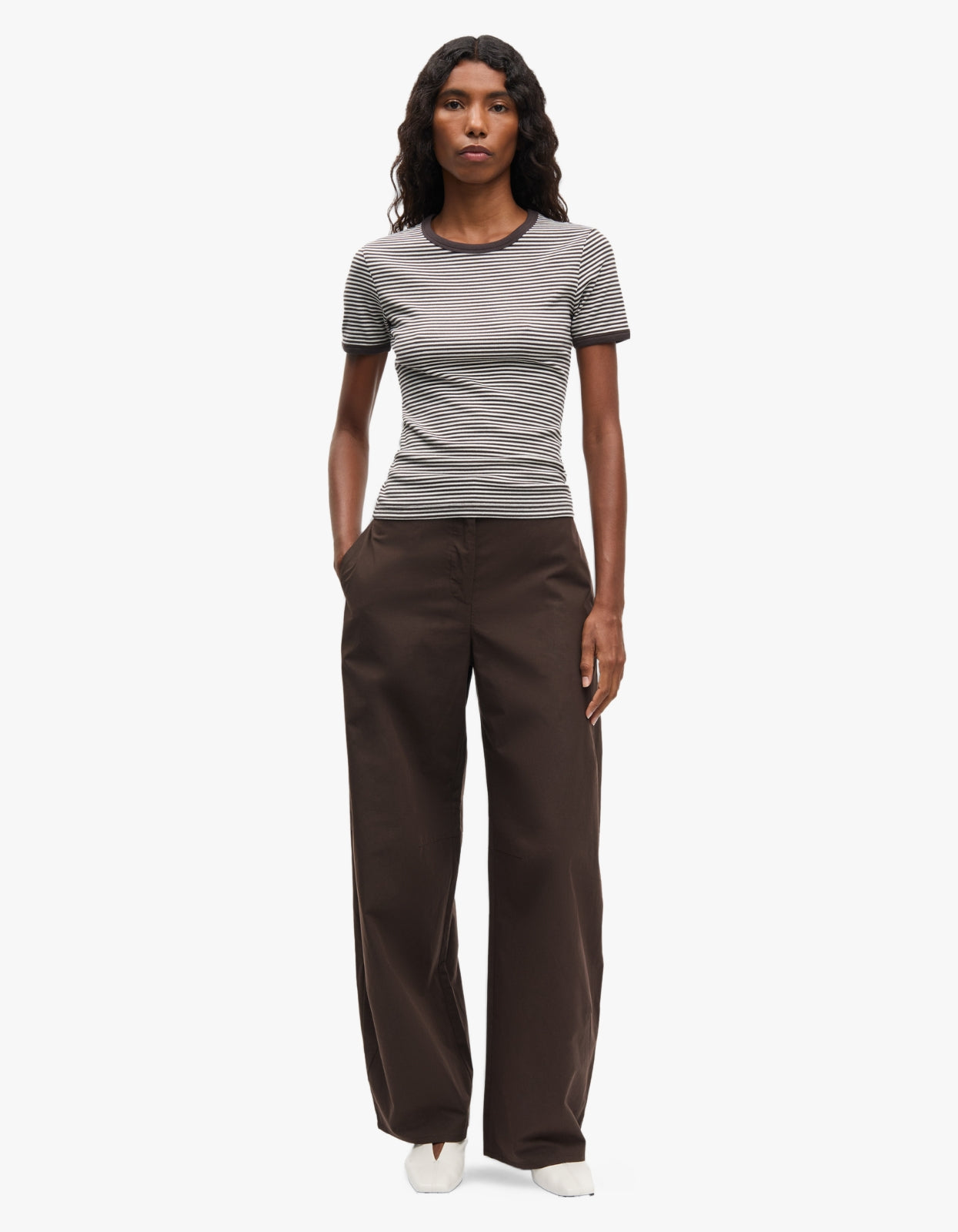 Saroko Trousers 16046 - Mulch