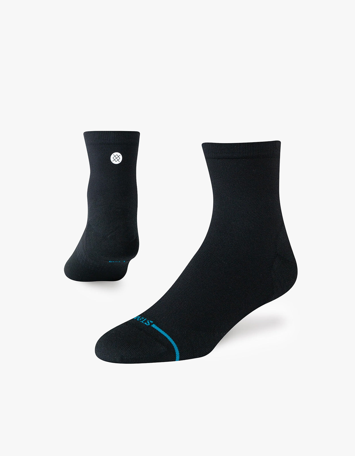 Ultralight Performance Quarter Socks - Black