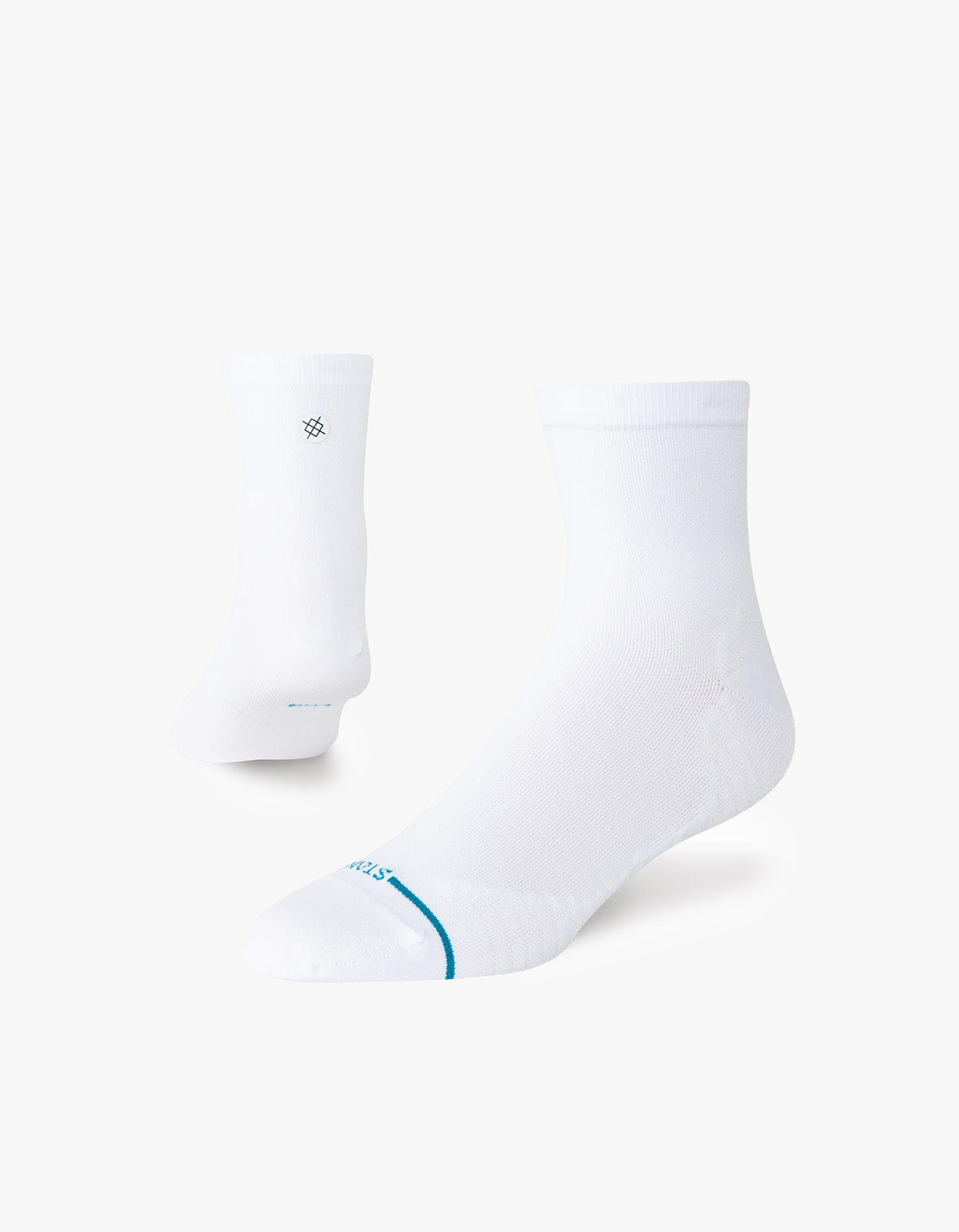 Ultralight Performance Quarter Socks - White