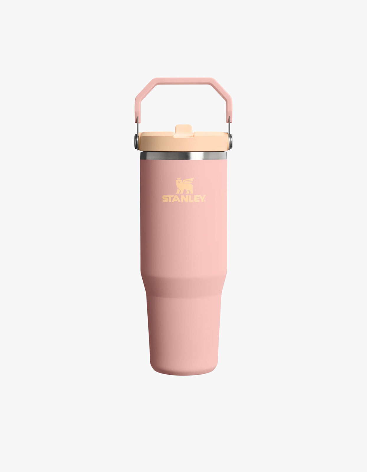 Iceflow Flip Straw Tumbler 890ml/30oz - Peach Rose