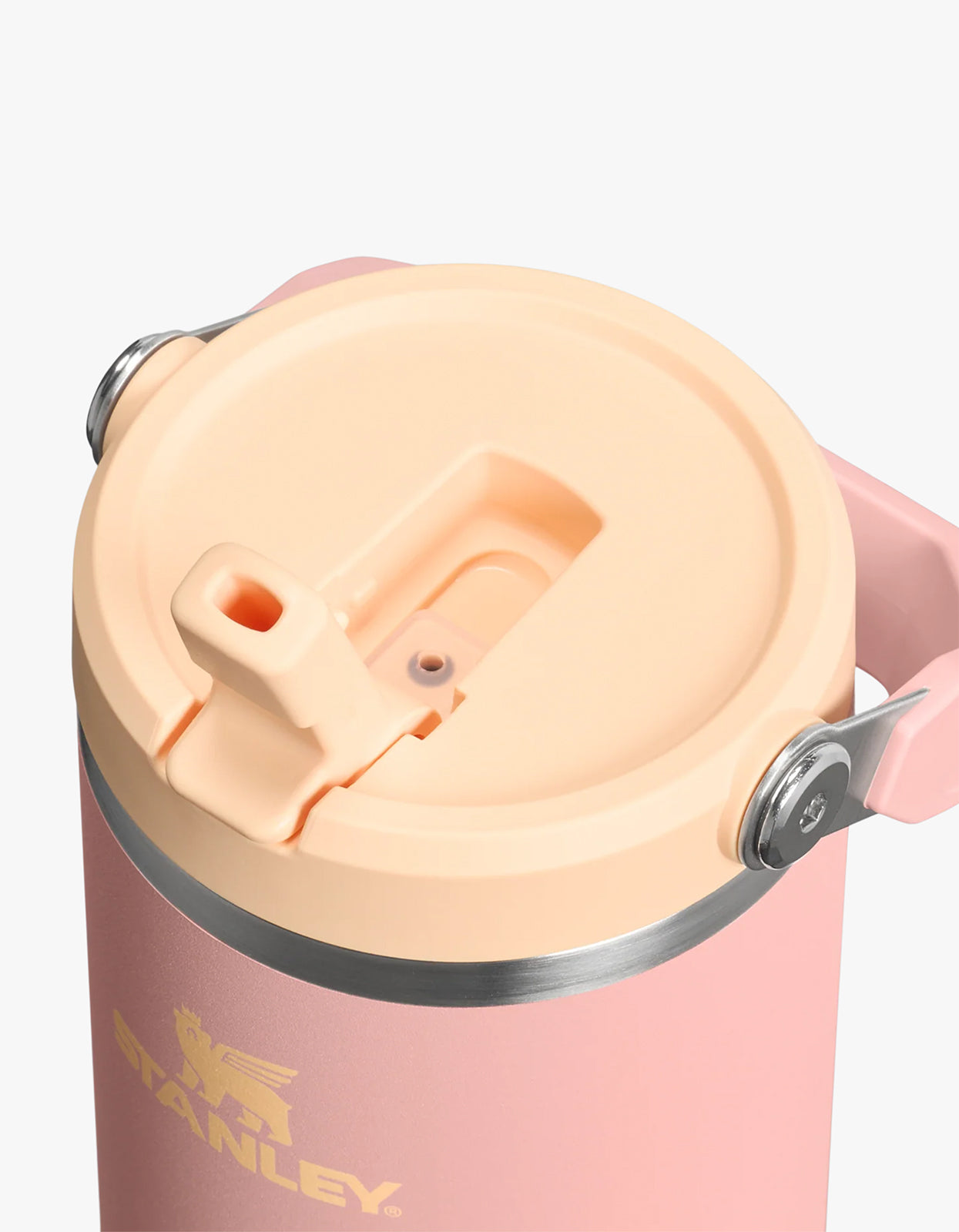 Iceflow Flip Straw Tumbler 890ml/30oz - Peach Rose