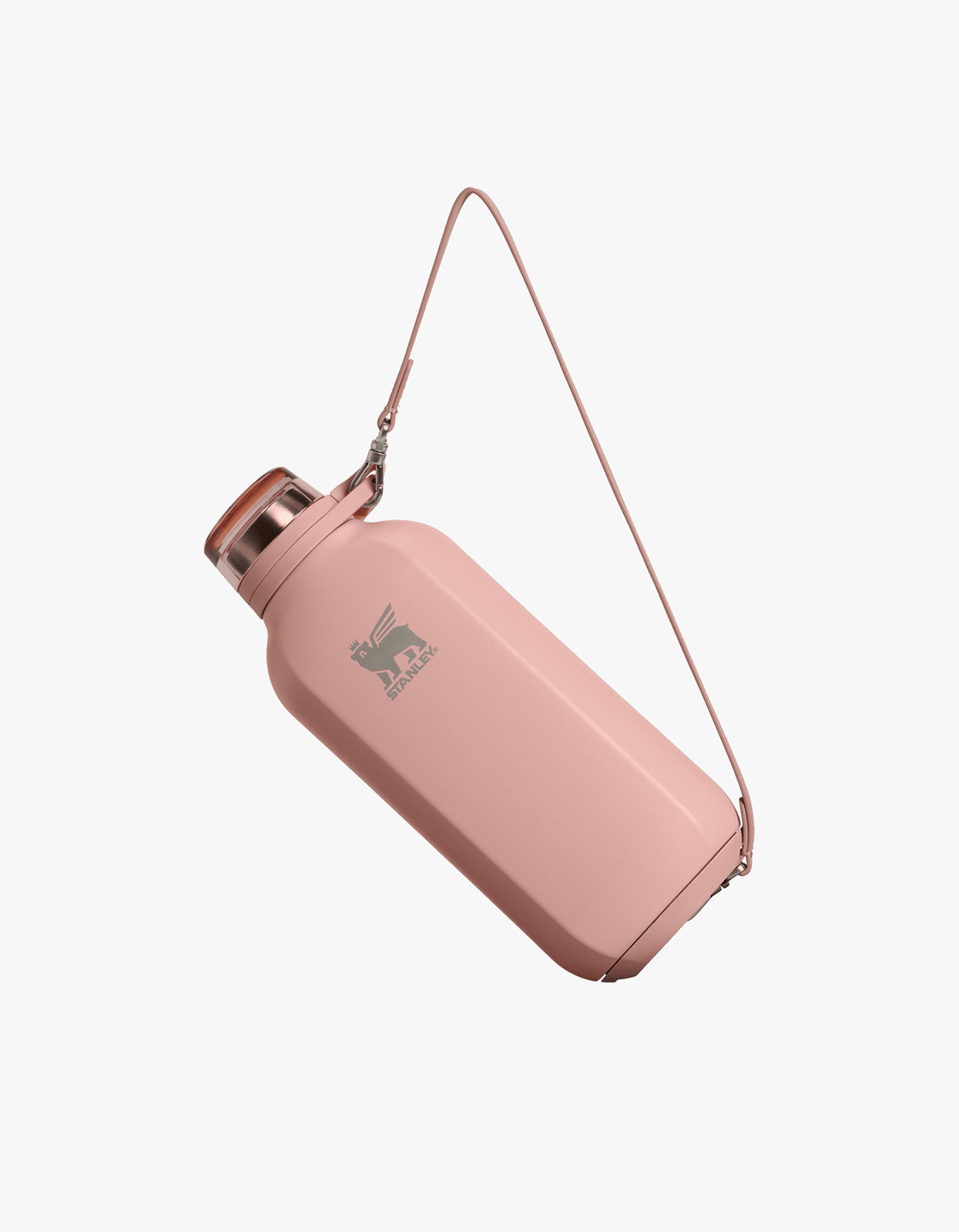 The Stanley Clutch Bottle 16oz - Peach Rose