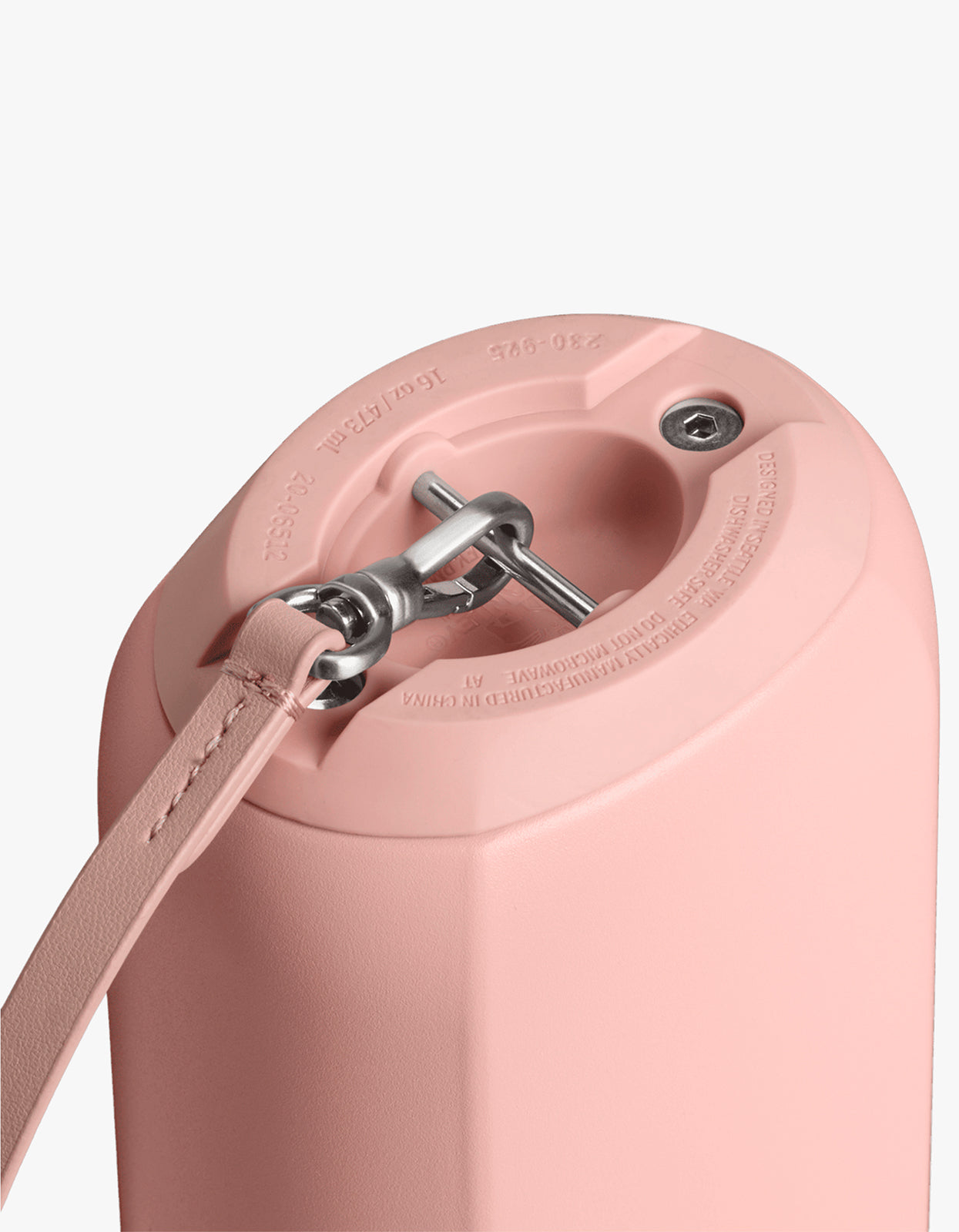 The Stanley Clutch Bottle 16oz - Peach Rose