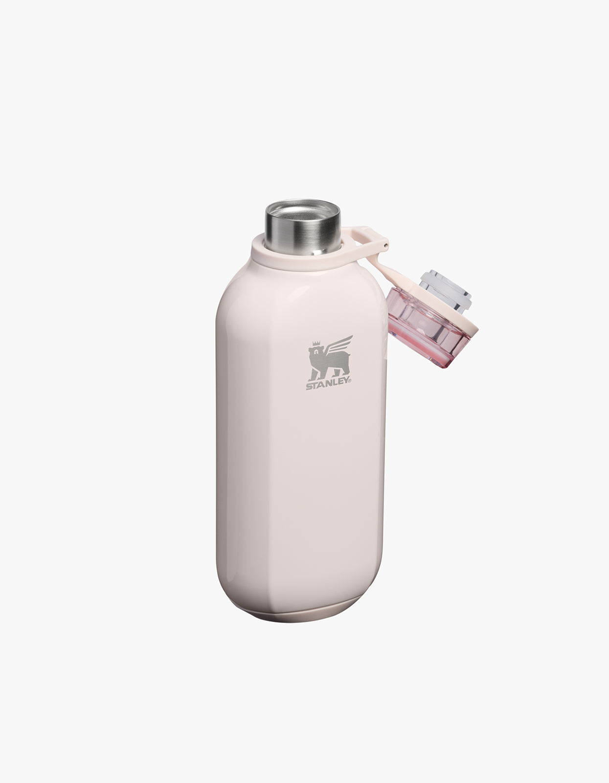The Stanley Clutch Bottle 16oz - Rose Quartz Gloss