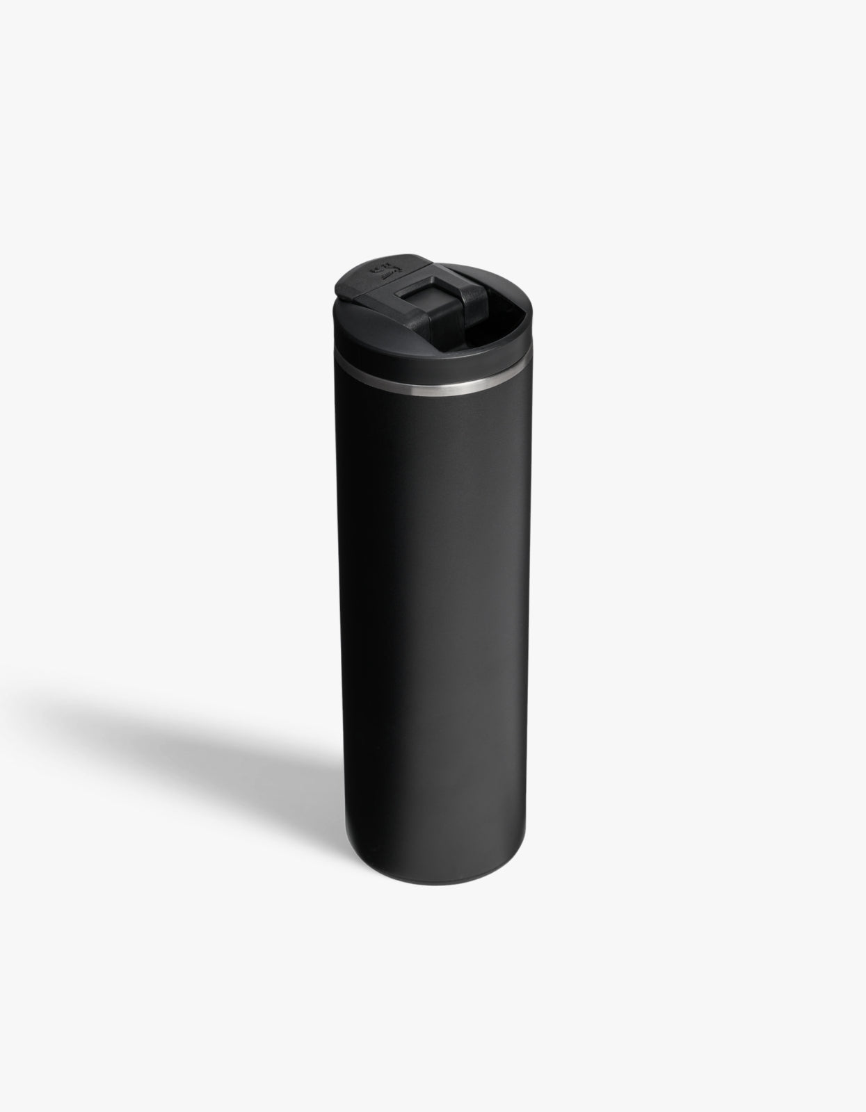The Transit Fliptop Mug 16oz - Black