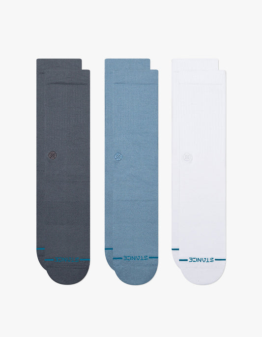 Icon Sock 3 Pack - Turbulence