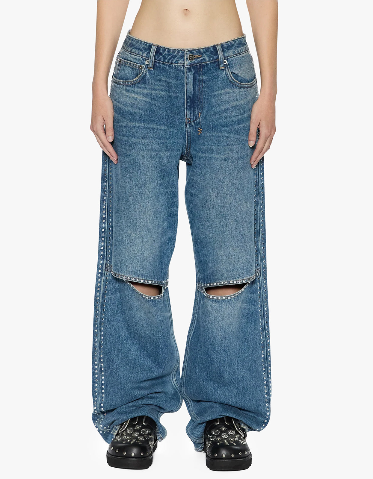 Low Rider - Texas Blue Studded