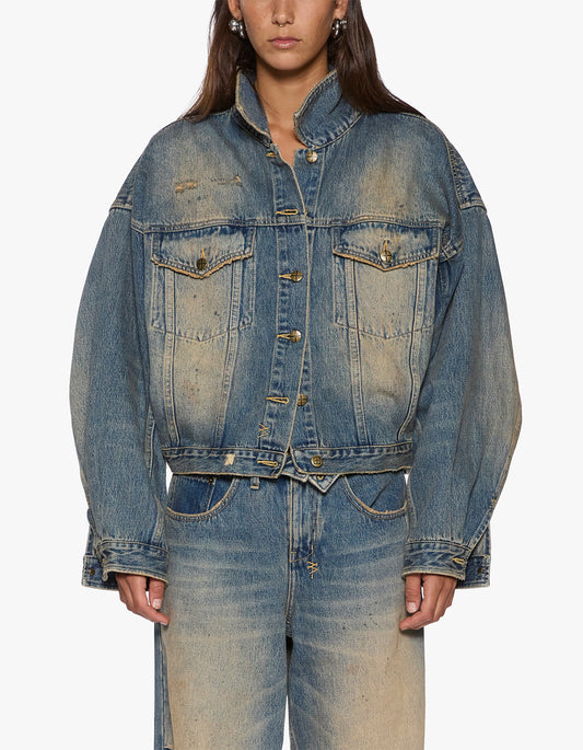 Relax Trucker Jacket Dune - Dune