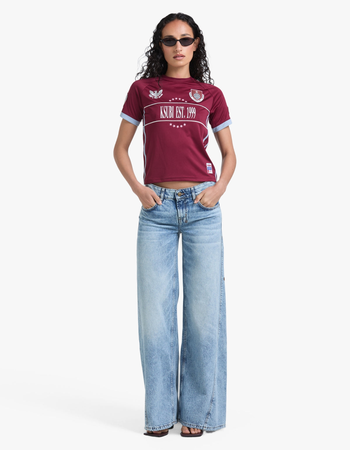Surround Vision Baby Jersey - Sangria