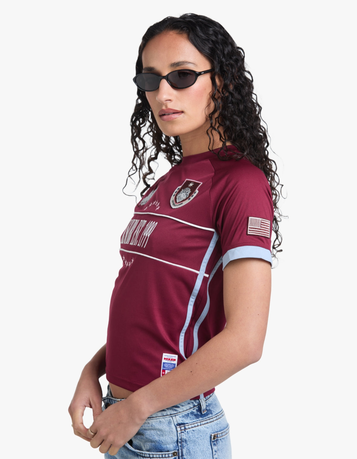 Surround Vision Baby Jersey - Sangria