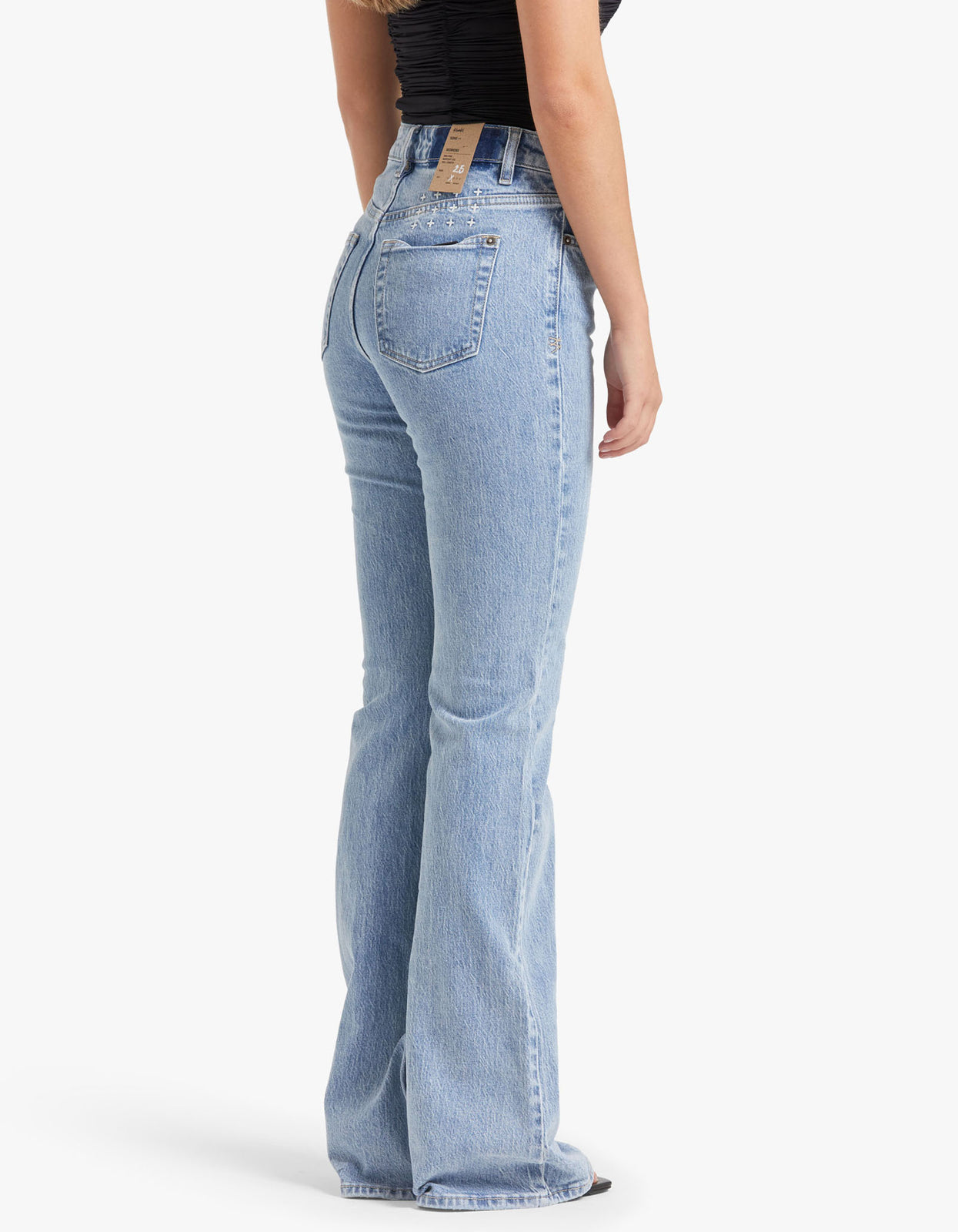 Staccato - Super High Rise Distressed Dad Jeans – KooKoo's Nest