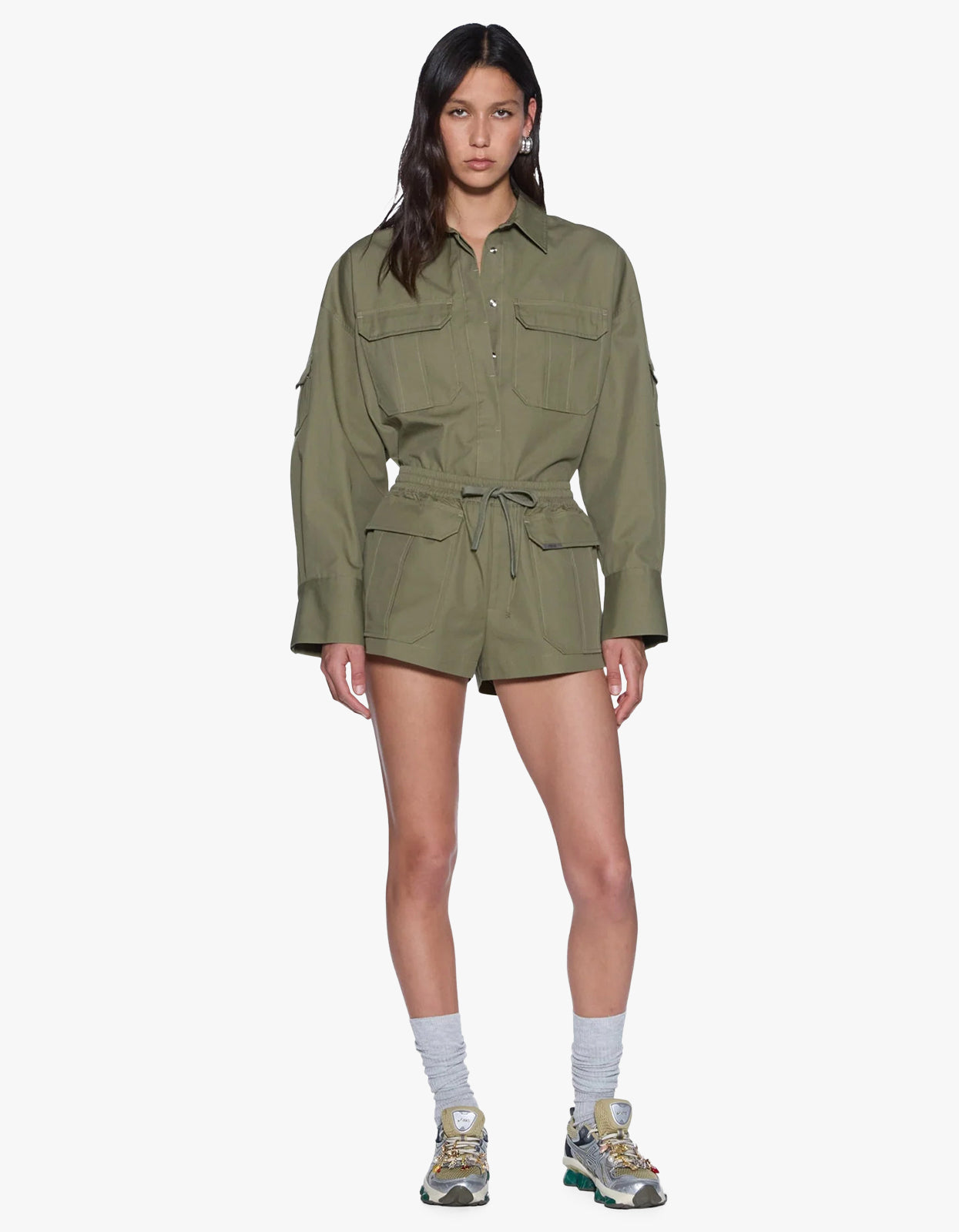 Astra L/S Shirt - Cargo Khaki