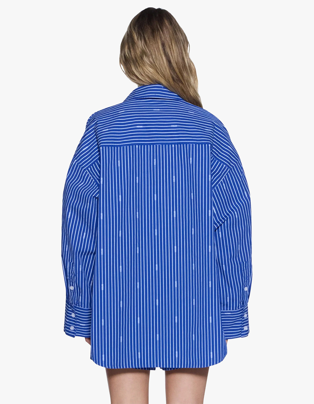 Astra Shirt - Cobalt Stripe