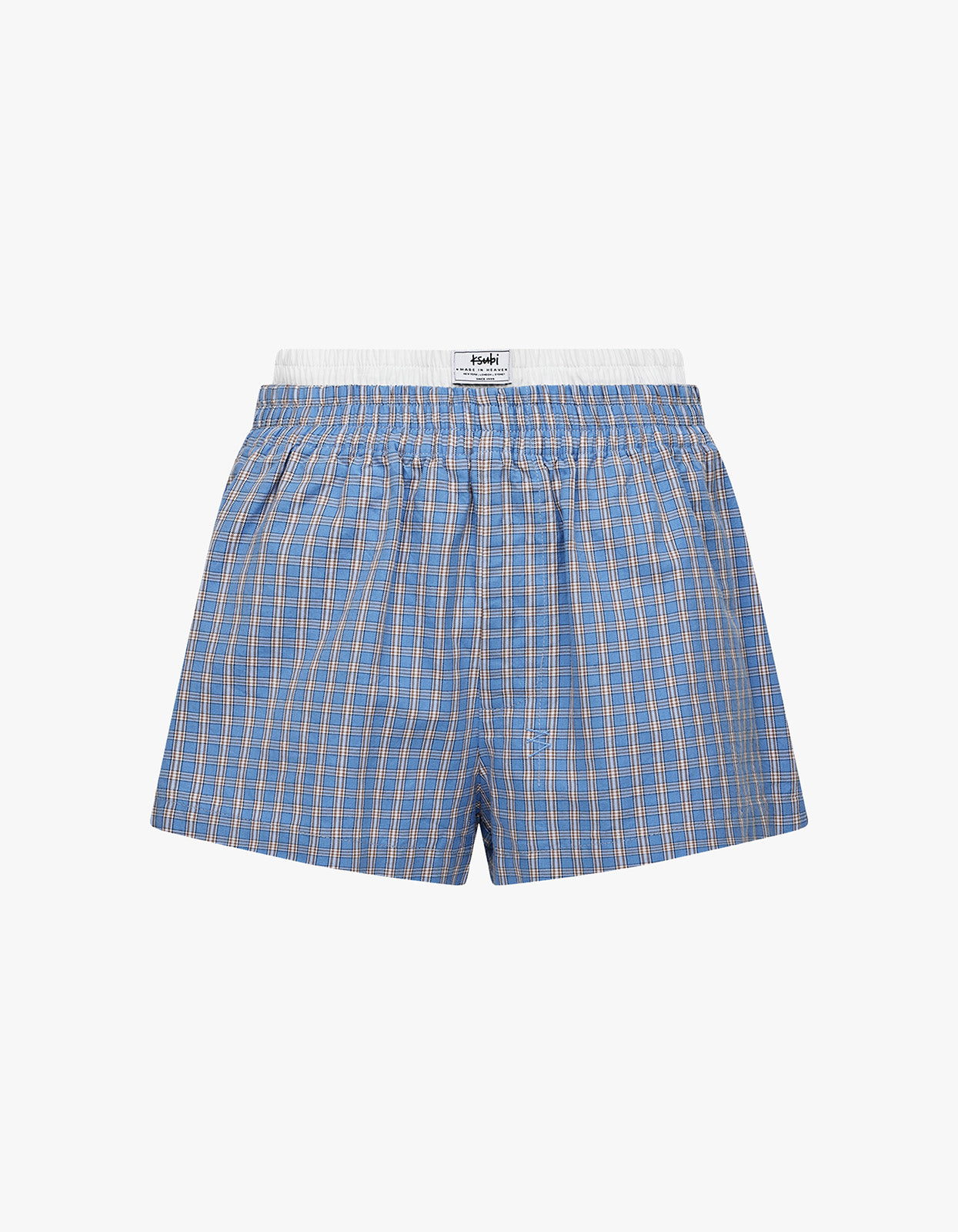 Boxer Shorts - Blu Check