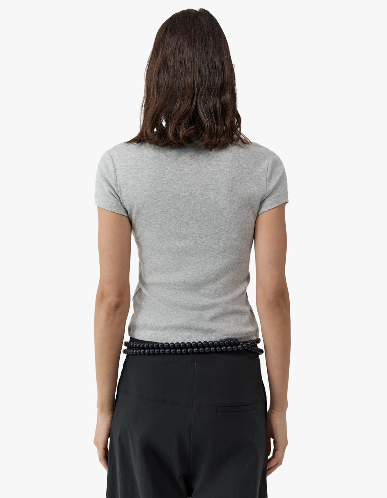 Organic Cotton Baby Tee - Grey Marle