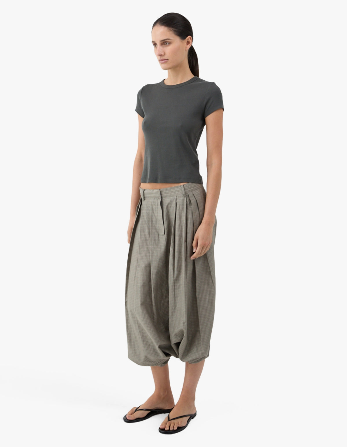 Organic Cotton Baby Tee - Dark Moss