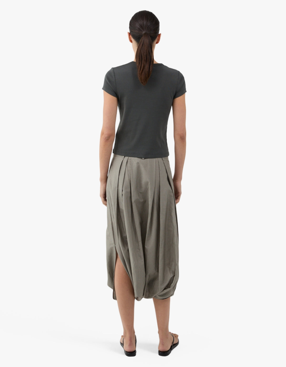 Organic Cotton Baby Tee - Dark Moss