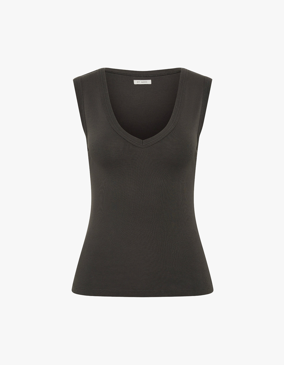 Organic Cotton 90S Top - Dark Moss