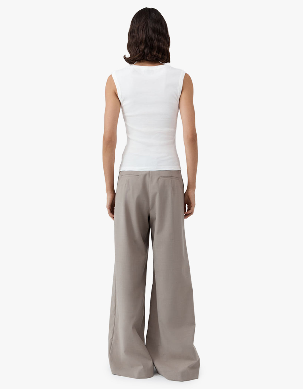 Organic Cotton 90S Top - White