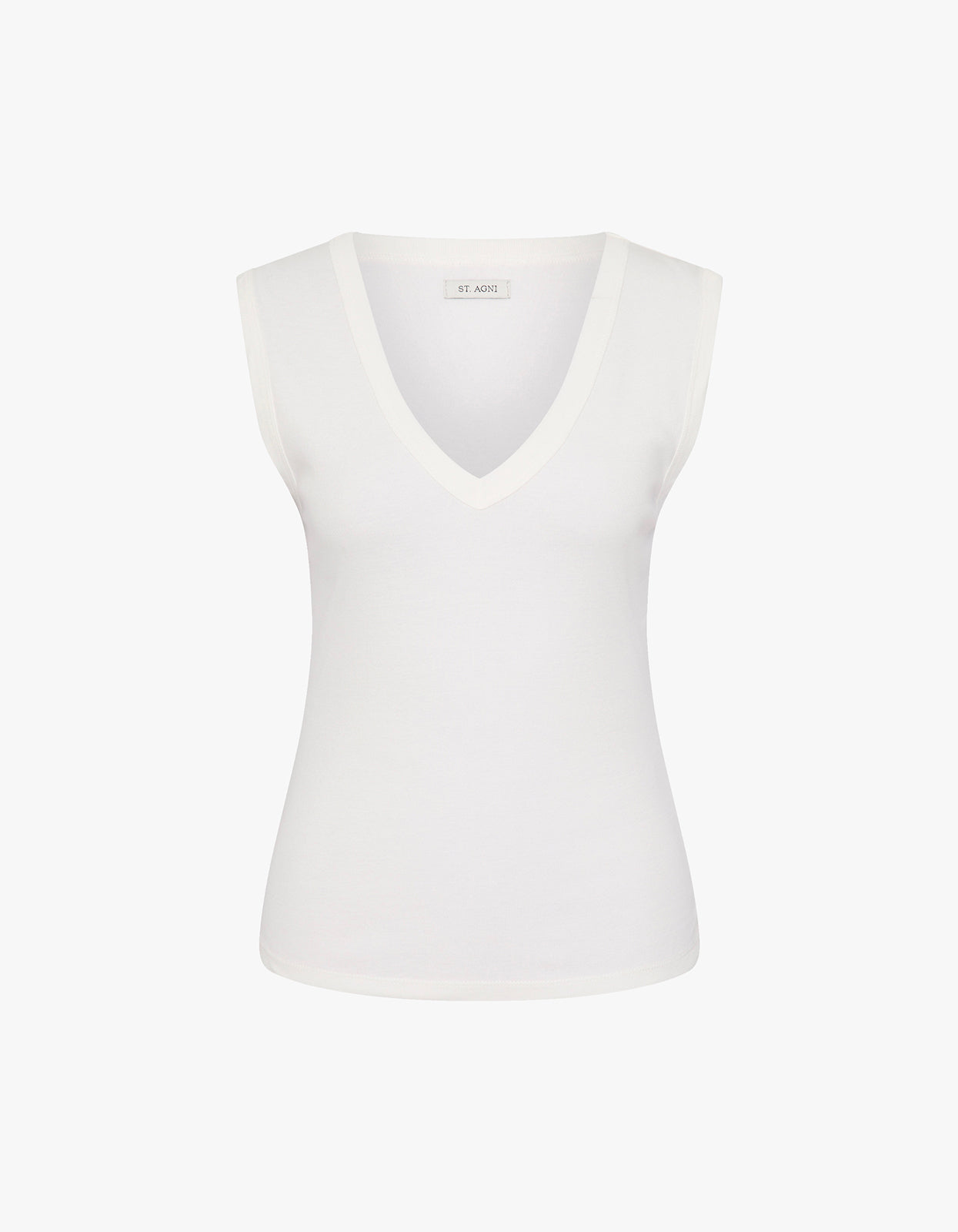 Organic Cotton 90S Top - White