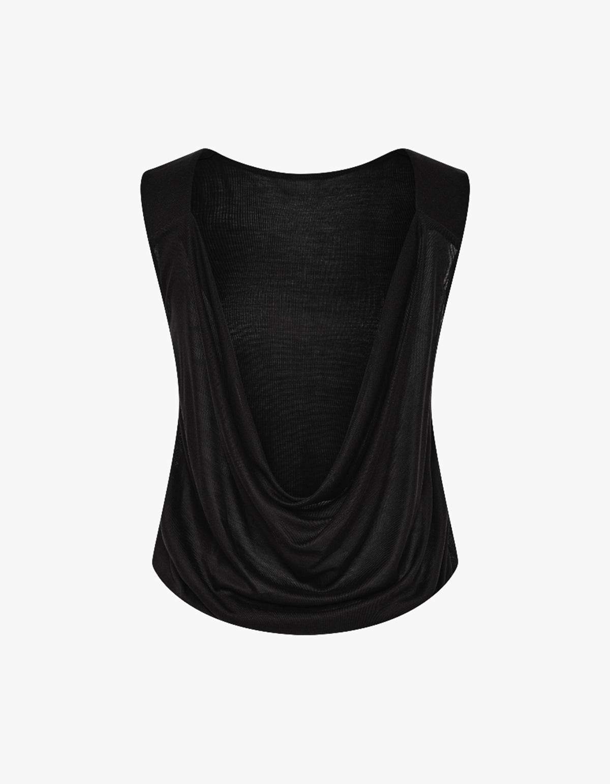 Tissue Jersey Top - Coffee