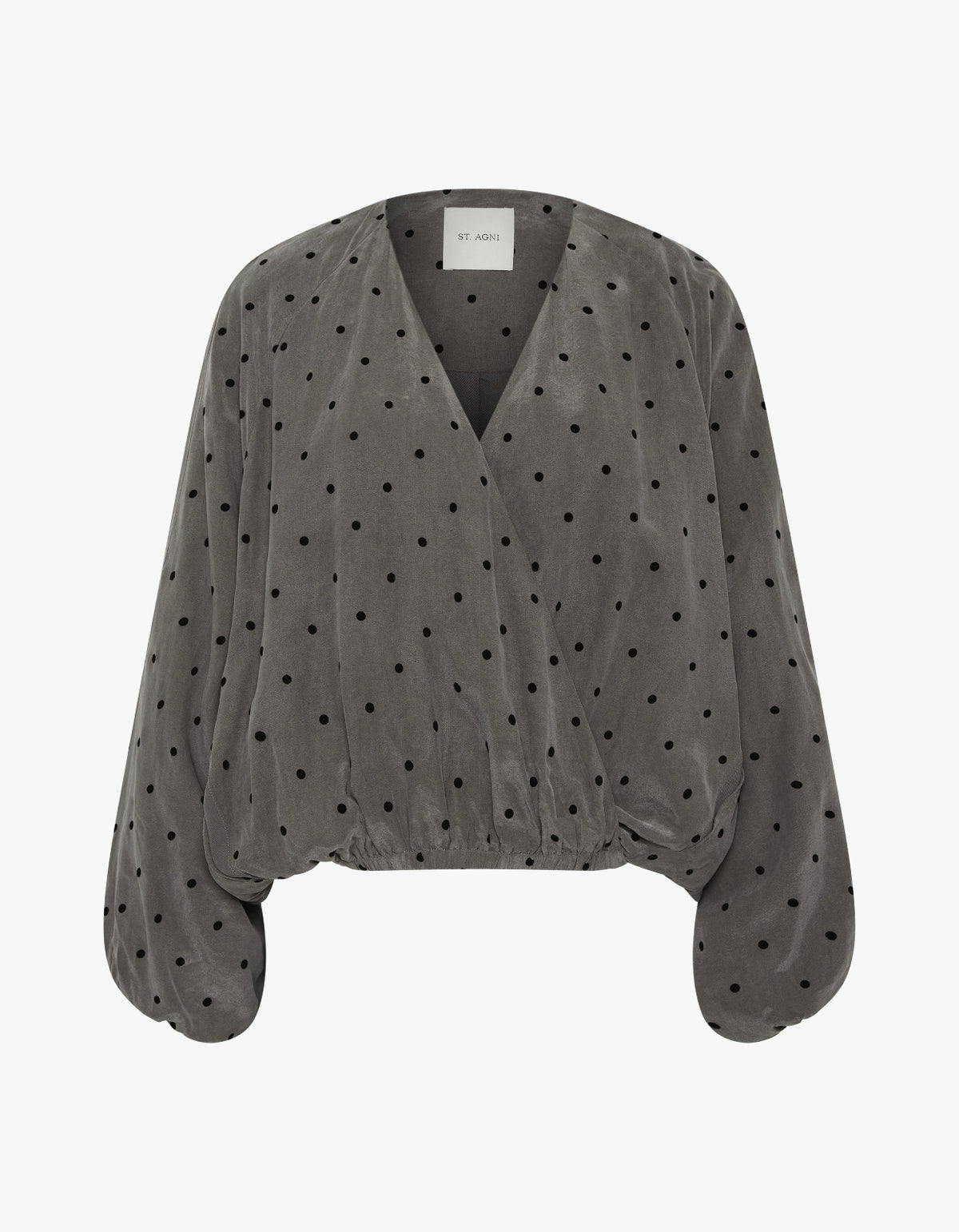 Spot Balloon Wrap Jacket - Smoked Pearl