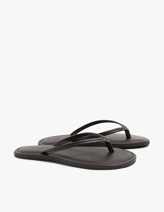 Thong Detail Slide - Coffee