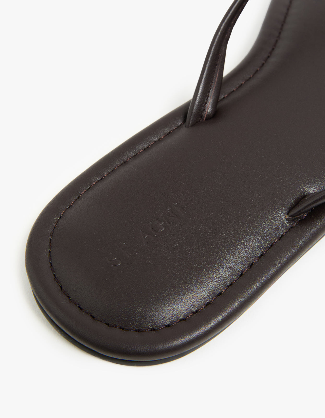 Thong Detail Slide - Coffee