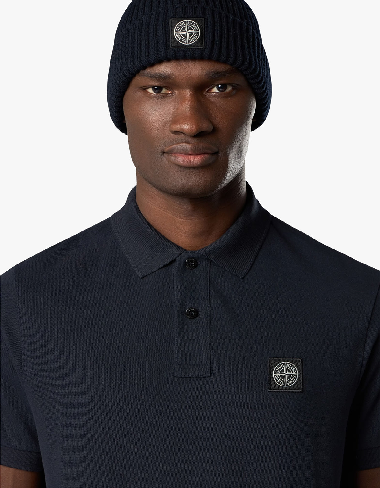 2200008 S/S Polo Shirt - Navy Blue