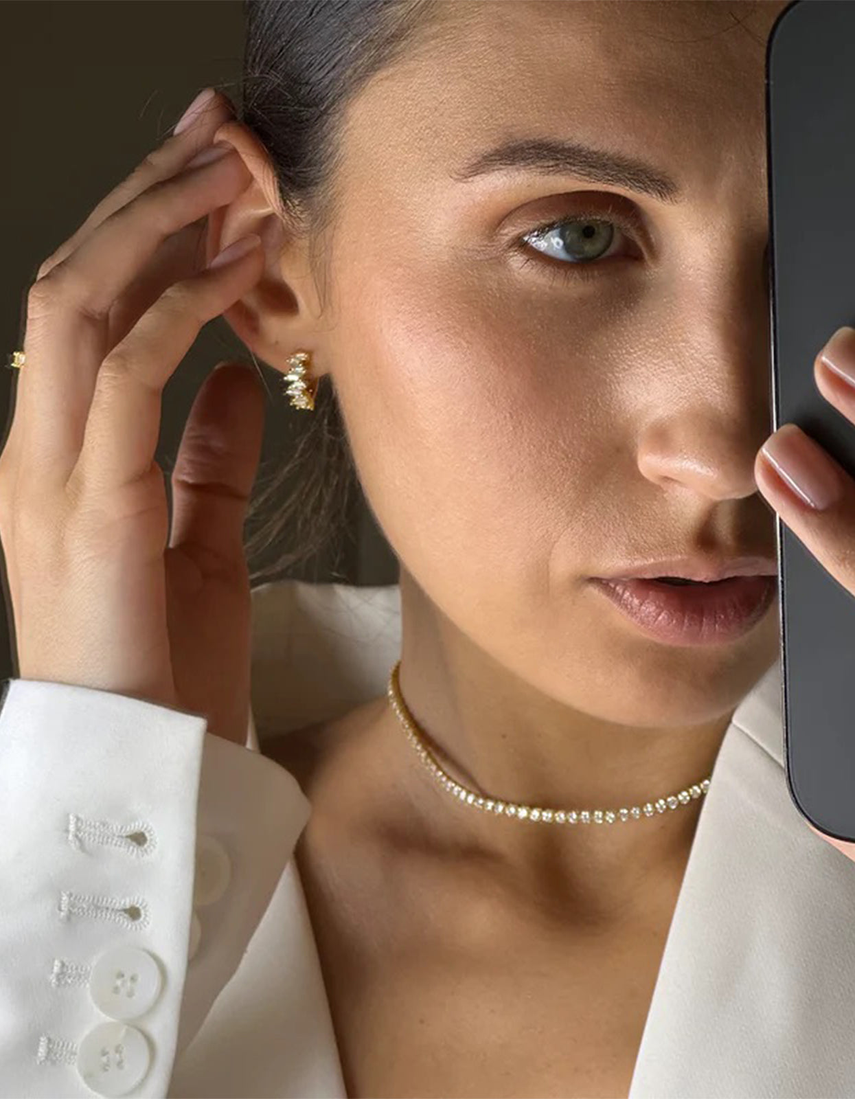 Biarritz Mini Hoops - Gold