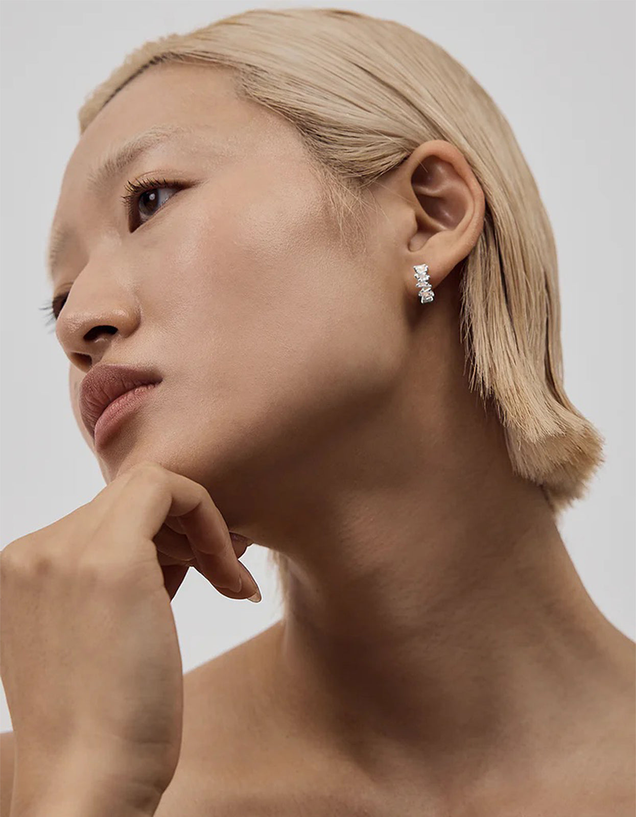 Biarritz Mini Hoops - Silver