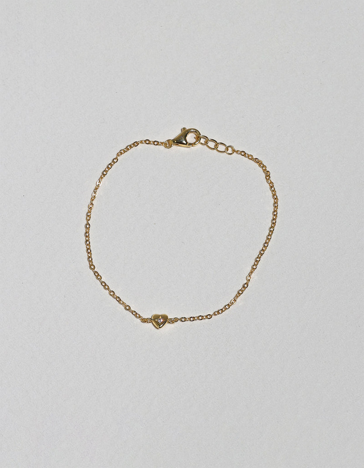 Mini Heart Bracelet (Gold)