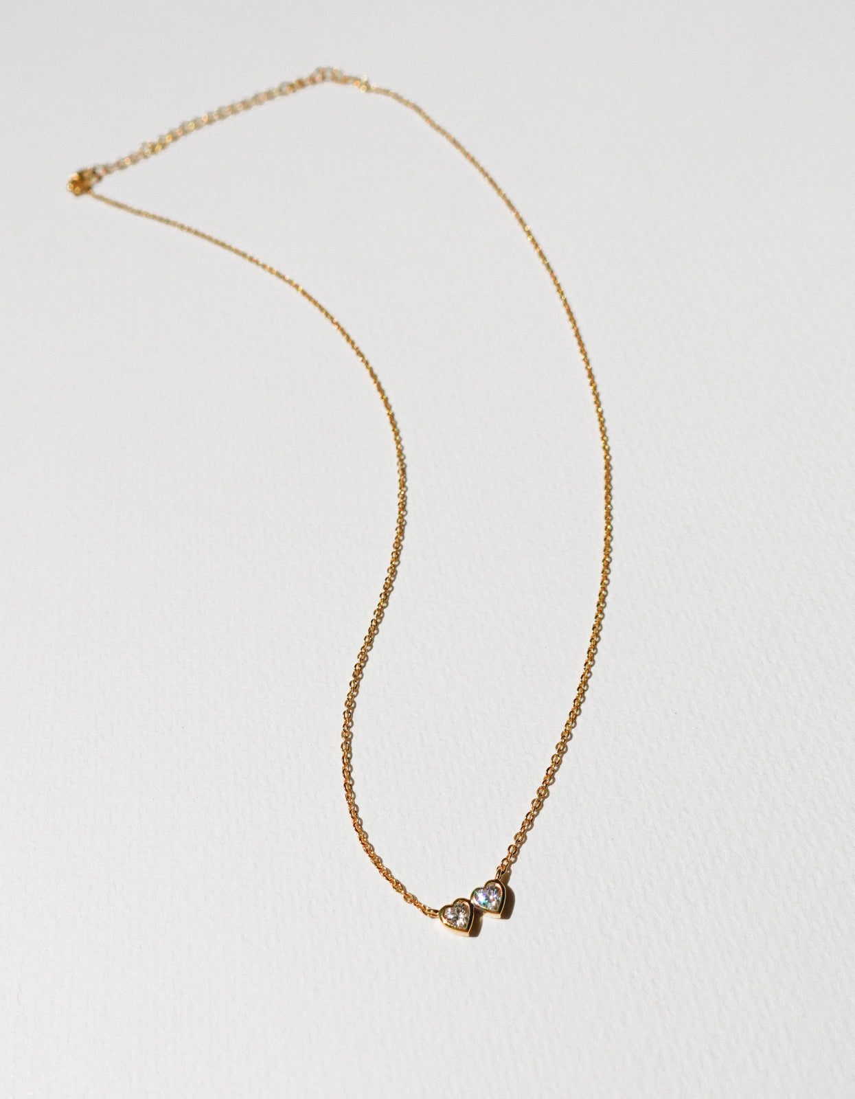 Two Of A Kind Necklace - Gold