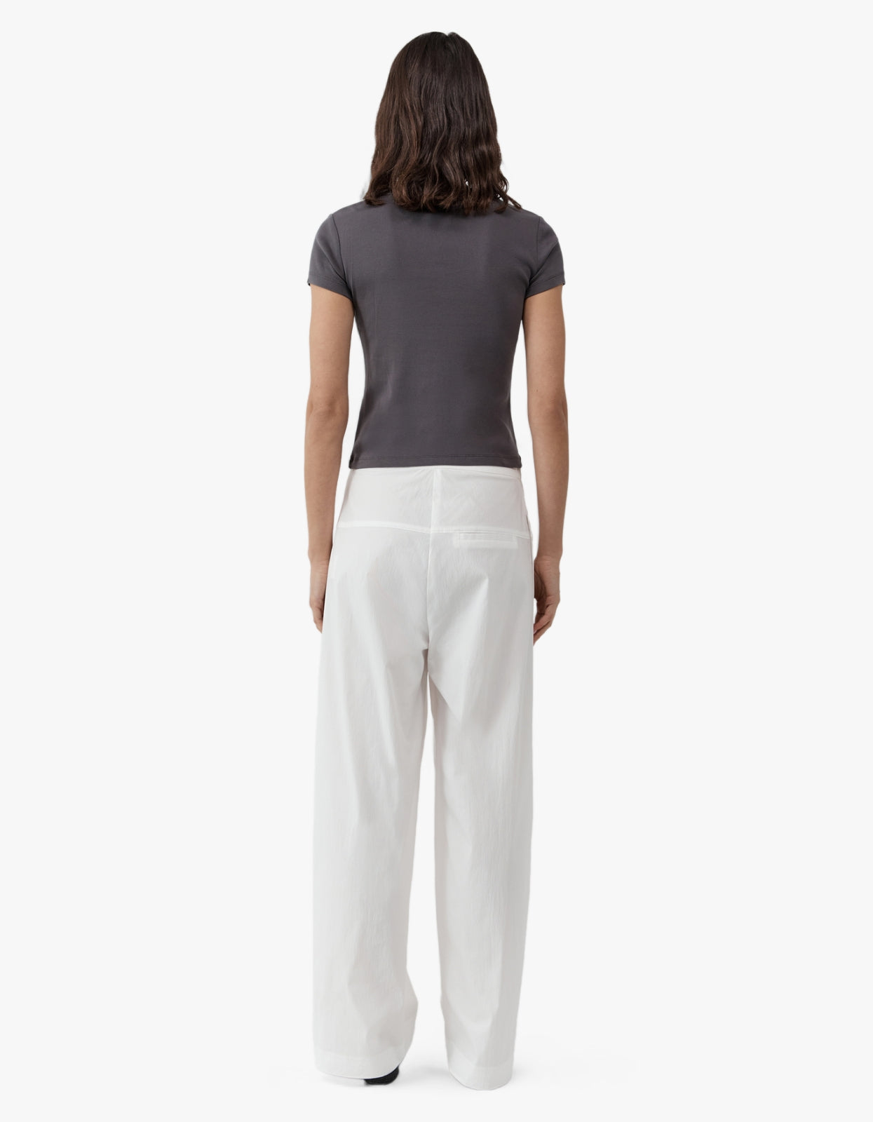 Organic Cotton Baby Tee - Soot