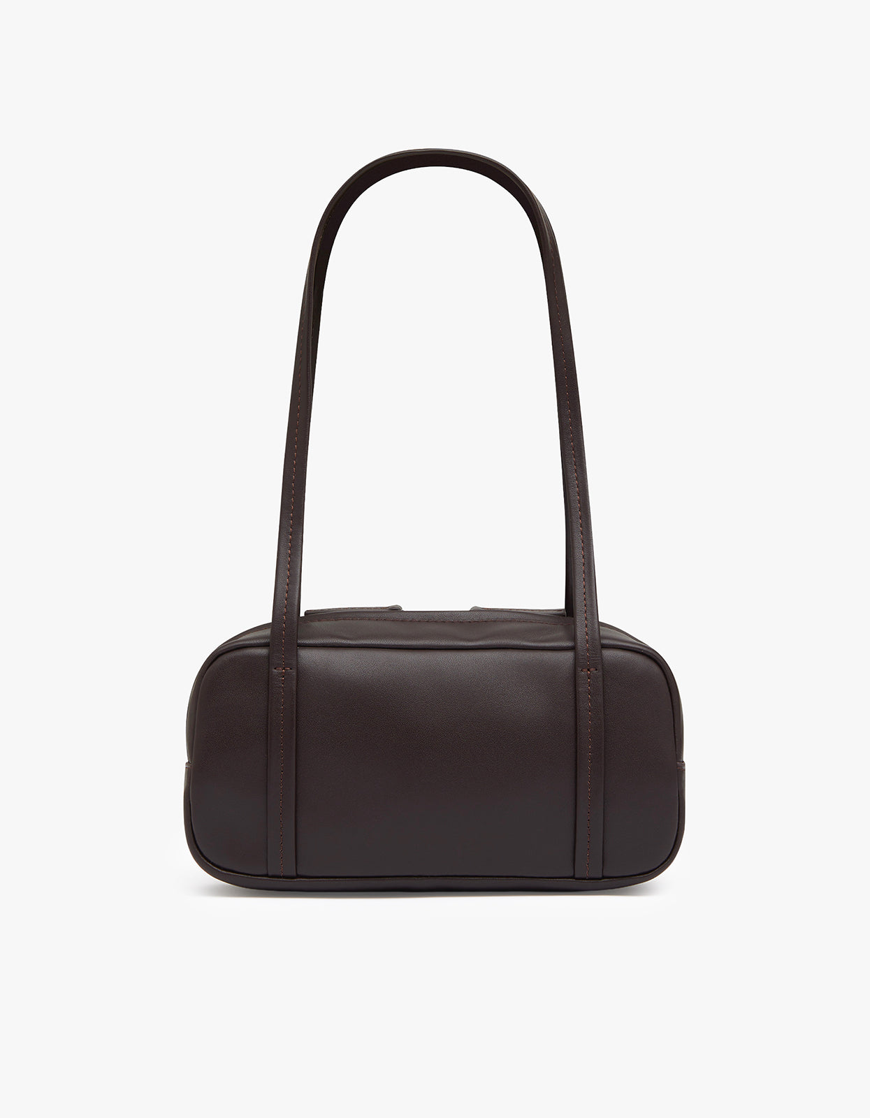 Petit Dual Zip Bag - Coffee
