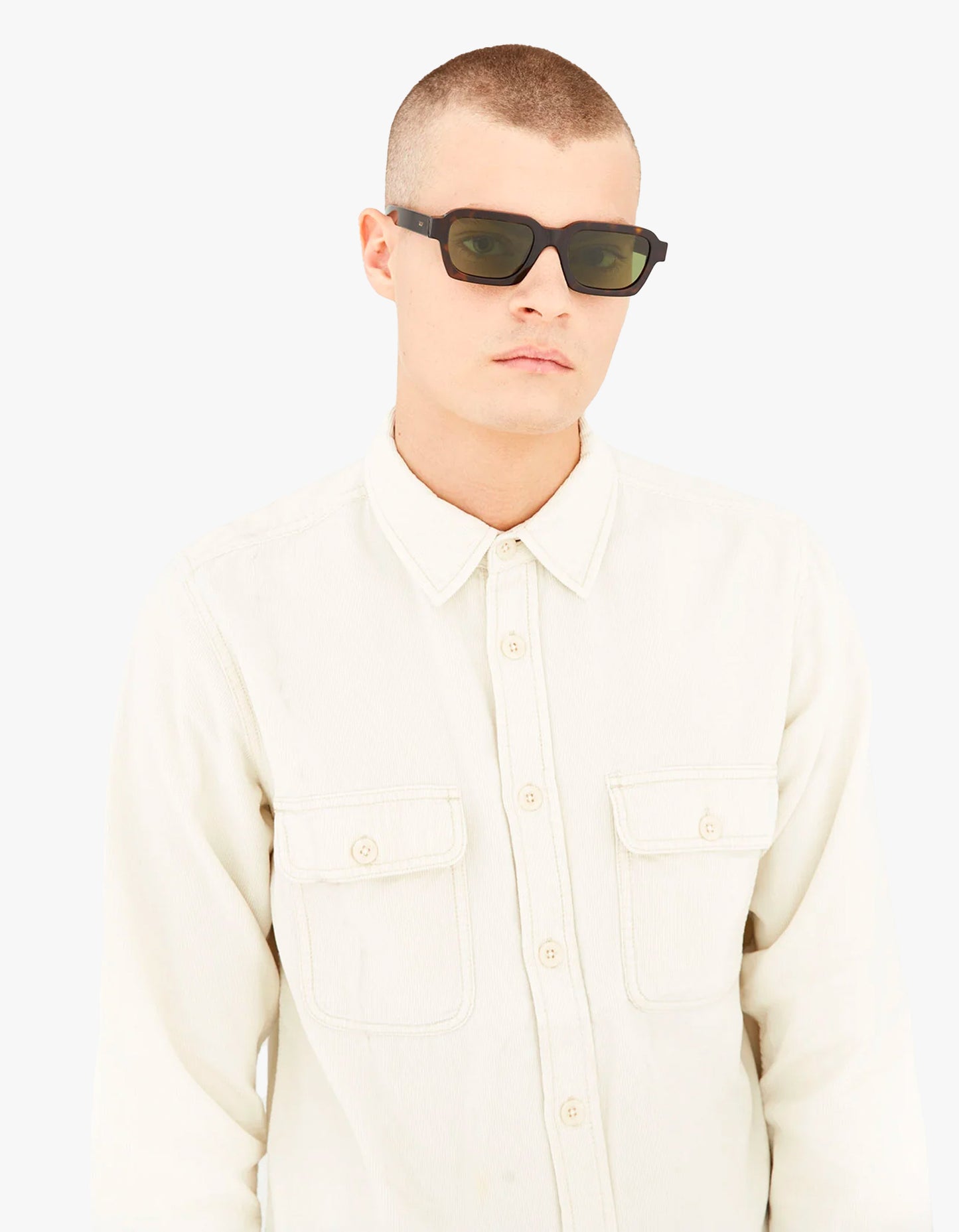 Caro Sunglasses - Havana Green