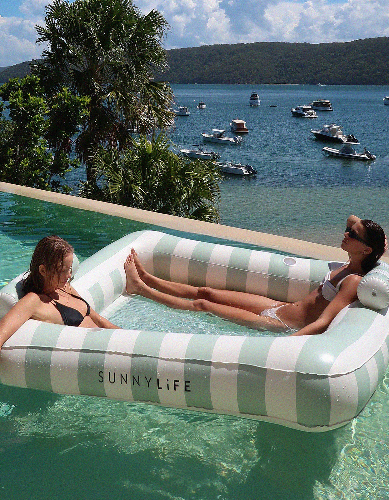 Deluxe Twin Hammock Float - Vacay Soft Olive