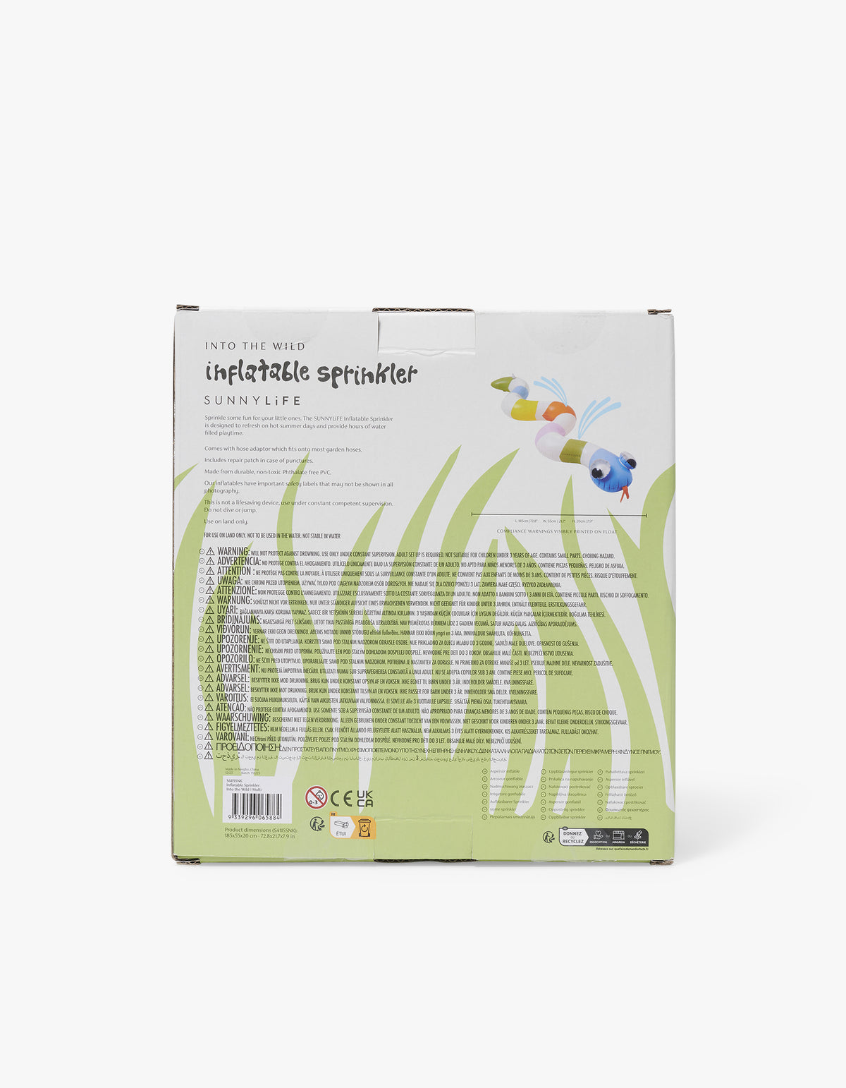 Inflatable Sprinkler - Into The Wild Multi
