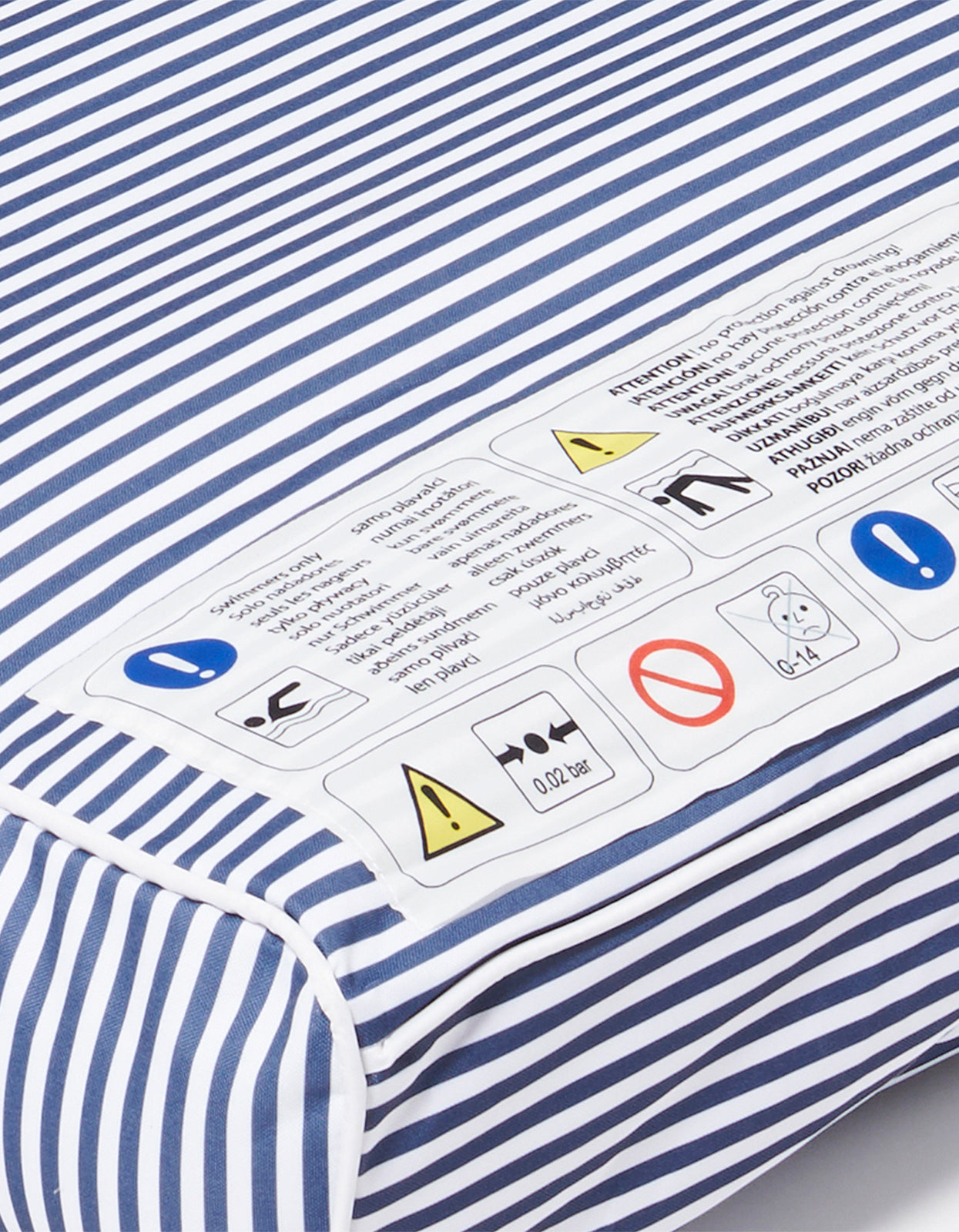 Luxe Lie-On Lounger Float - Le Weekend Navy