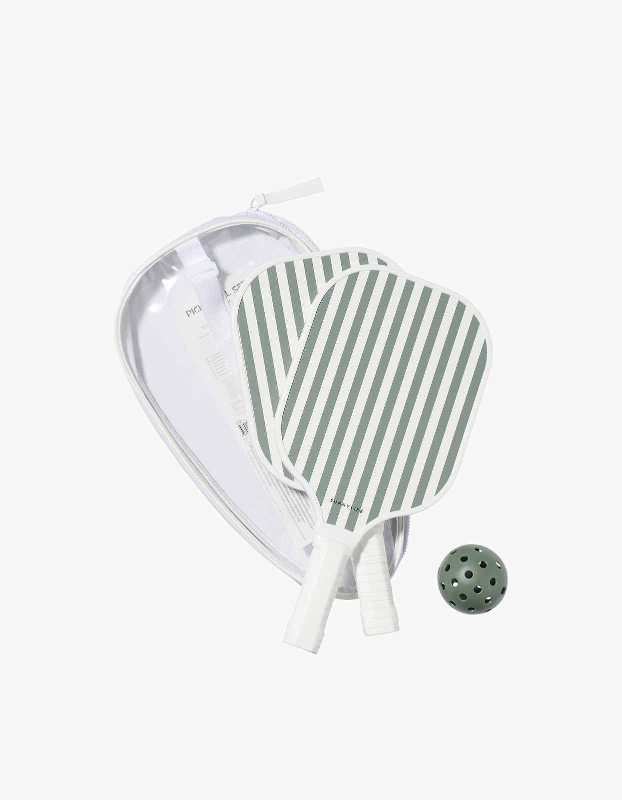 Pickle Ball Set - Vacay Olive