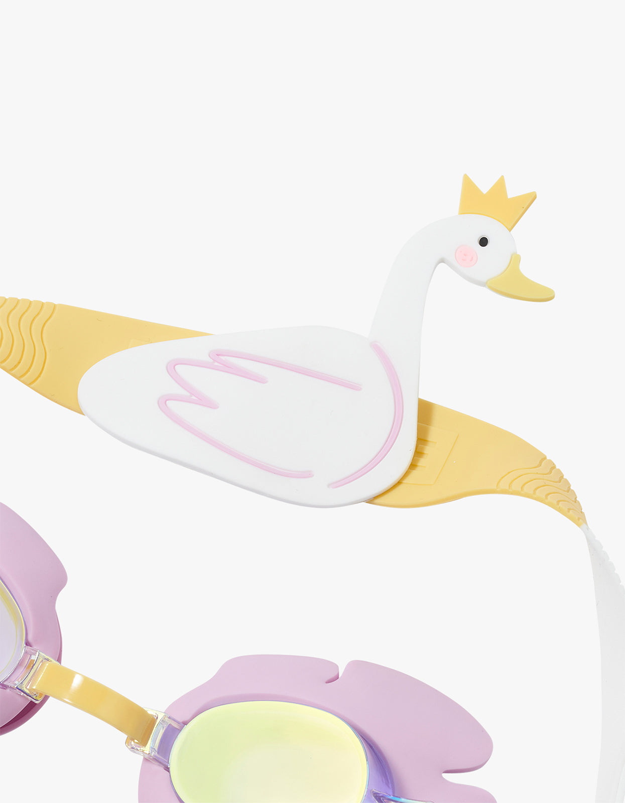 Kids Swim Goggles Princess Swan - Multi