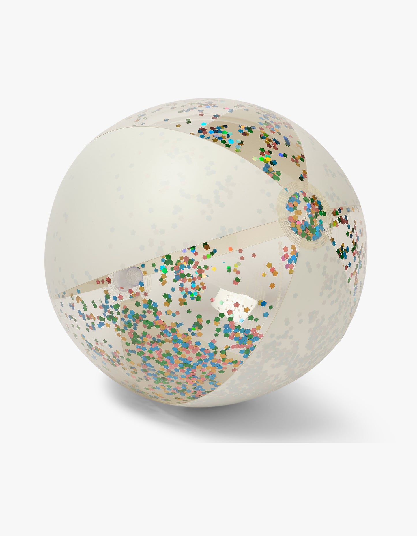 Inflatable Beach Ball - Cotton Candy Glitter