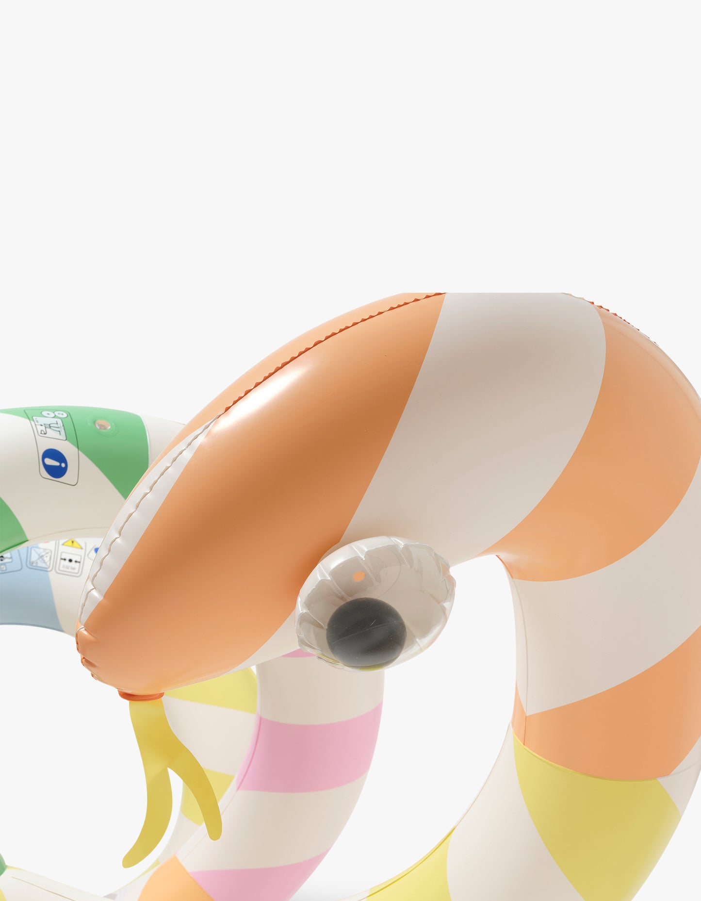 Giant Inflatable Noodle - Poolside Sorbet Stripe