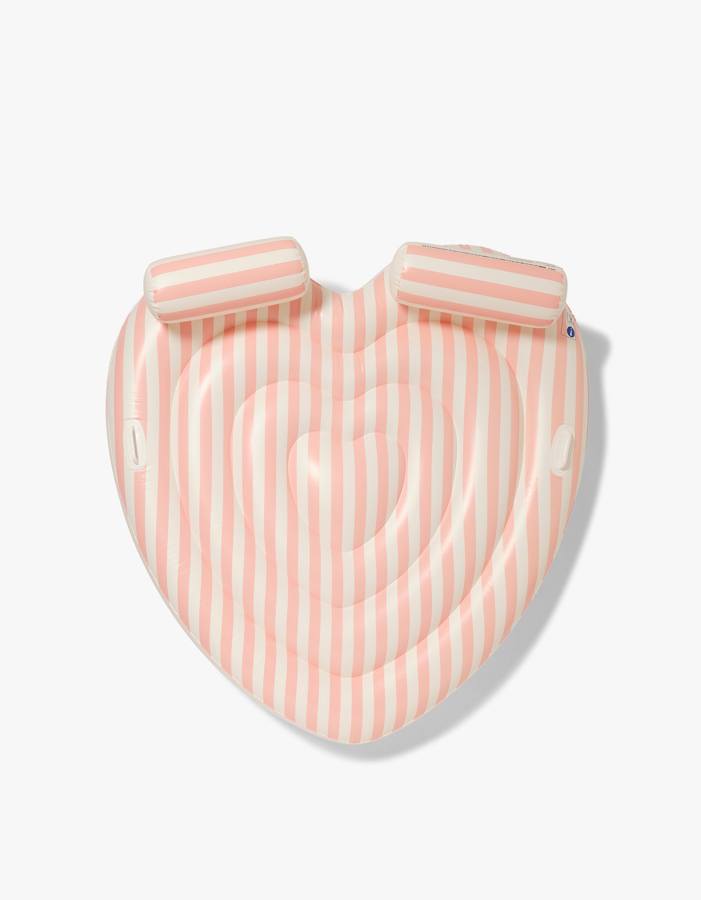 Twin Heart Lie-On - Stole My Heart Pink Stripe